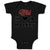 Baby Clothes Wild Hockey Sport with Pattern Arrow Baby Bodysuits Cotton