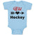 Wild Hockey Sport with Pattern Arrow