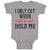 Baby Clothes I Onle Cry When Ugly People Hold Me Baby Bodysuits Cotton