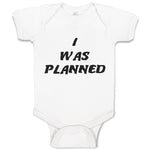Baby Clothes I Was A Planned Baby Bodysuits Boy & Girl Newborn Clothes Cotton