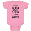 Baby Clothes I'M Glad to Be out I Was Running out of Womb Baby Bodysuits Cotton