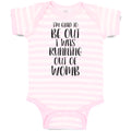 Baby Clothes I'M Glad to Be out I Was Running out of Womb Baby Bodysuits Cotton