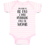 Baby Clothes I'M Glad to Be out I Was Running out of Womb Baby Bodysuits Cotton