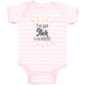 Baby Clothes I'M Just Stuck in The Middle Baby Bodysuits Boy & Girl Cotton
