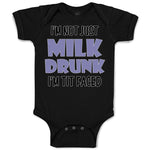 Baby Clothes I'M Not Just Milk Drunk I'M Tit Faced Baby Bodysuits Cotton