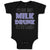 Baby Clothes I'M Not Just Milk Drunk I'M Tit Faced Baby Bodysuits Cotton
