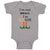 Baby Clothes I'M Not Small I'M Elf Size Baby Bodysuits Boy & Girl Cotton