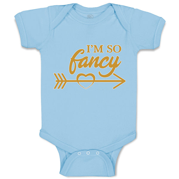 Baby Clothes I'M So Fancy Baby Bodysuits Boy & Girl Newborn Clothes Cotton