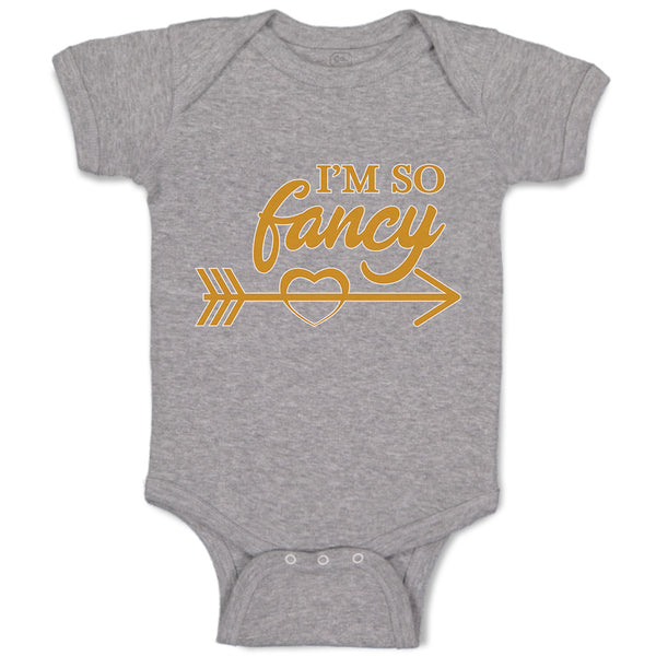 Baby Clothes I'M So Fancy Baby Bodysuits Boy & Girl Newborn Clothes Cotton