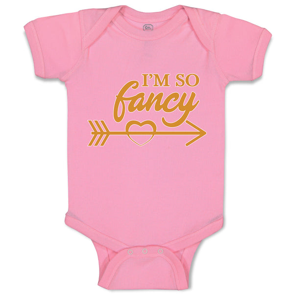 Baby Clothes I'M So Fancy Baby Bodysuits Boy & Girl Newborn Clothes Cotton