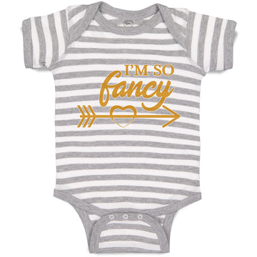Baby Clothes I'M So Fancy Baby Bodysuits Boy & Girl Newborn Clothes Cotton