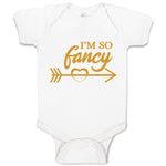 Baby Clothes I'M So Fancy Baby Bodysuits Boy & Girl Newborn Clothes Cotton