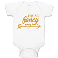 Baby Clothes I'M So Fancy Baby Bodysuits Boy & Girl Newborn Clothes Cotton