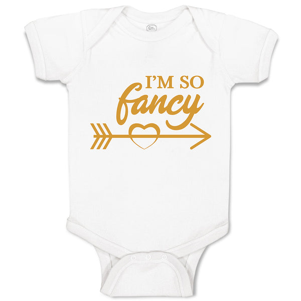 Baby Clothes I'M So Fancy Baby Bodysuits Boy & Girl Newborn Clothes Cotton