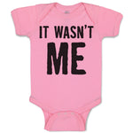 Baby Clothes It Wasn'T Me Baby Bodysuits Boy & Girl Newborn Clothes Cotton