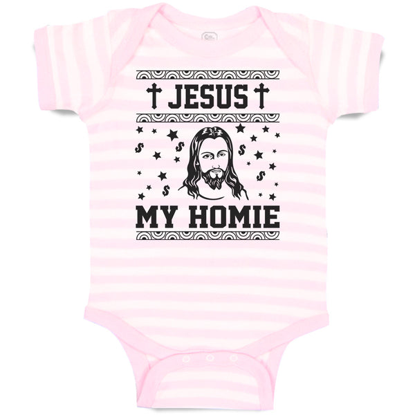 Baby Clothes Jesus My Homie Baby Bodysuits Boy & Girl Newborn Clothes Cotton