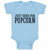 Baby Clothes Just Here for Popcorn Baby Bodysuits Boy & Girl Cotton