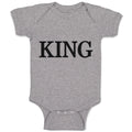 Baby Clothes King The Ruler Baby Bodysuits Boy & Girl Newborn Clothes Cotton