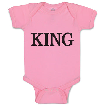 Baby Clothes King The Ruler Baby Bodysuits Boy & Girl Newborn Clothes Cotton