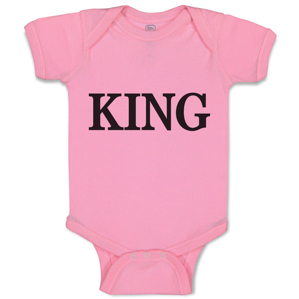 Baby Clothes King The Ruler Baby Bodysuits Boy & Girl Newborn Clothes Cotton
