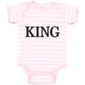 Baby Clothes King The Ruler Baby Bodysuits Boy & Girl Newborn Clothes Cotton