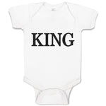 Baby Clothes King The Ruler Baby Bodysuits Boy & Girl Newborn Clothes Cotton