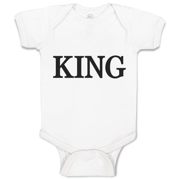 Baby Clothes King The Ruler Baby Bodysuits Boy & Girl Newborn Clothes Cotton