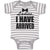 Baby Clothes Ladies I Have Arrived with Black Bowtie Baby Bodysuits Cotton