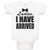 Baby Clothes Ladies I Have Arrived with Black Bowtie Baby Bodysuits Cotton