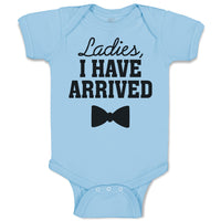 Baby Clothes Ladies I Have Arrived with Bowtie Baby Bodysuits Boy & Girl Cotton