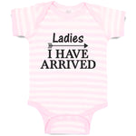 Baby Clothes Ladies I Have Arrived Baby Bodysuits Boy & Girl Cotton