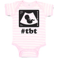 Baby Clothes #Tbt Scanning and Inside Silhouette Baby Baby Bodysuits Cotton