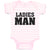 Baby Clothes Ladies Man Baby Bodysuits Boy & Girl Newborn Clothes Cotton