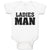 Baby Clothes Ladies Man Baby Bodysuits Boy & Girl Newborn Clothes Cotton