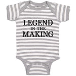 Baby Clothes Legend in The Making Baby Bodysuits Boy & Girl Cotton