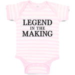 Baby Clothes Legend in The Making Baby Bodysuits Boy & Girl Cotton