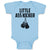 Baby Clothes Little Ass Kicker Baby Bodysuits Boy & Girl Newborn Clothes Cotton