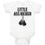 Baby Clothes Little Ass Kicker Baby Bodysuits Boy & Girl Newborn Clothes Cotton