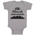 Baby Clothes Little Lebowski Urban Achievers Baby Bodysuits Boy & Girl Cotton