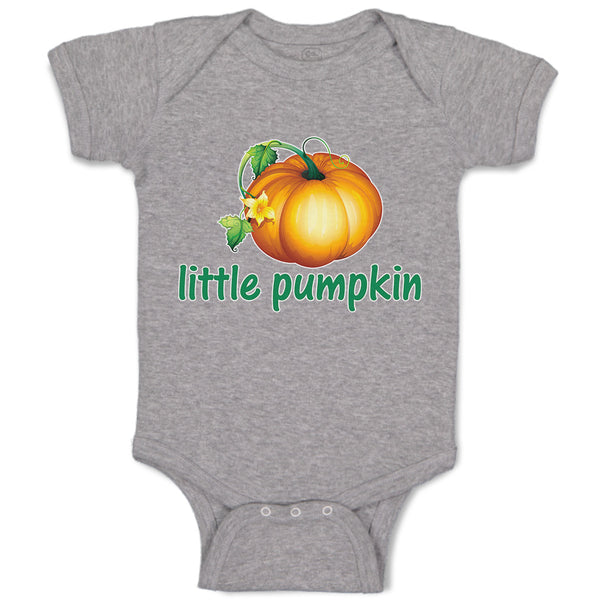 Baby Clothes Little Pumpkin Baby Bodysuits Boy & Girl Newborn Clothes Cotton