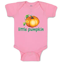 Baby Clothes Little Pumpkin Baby Bodysuits Boy & Girl Newborn Clothes Cotton