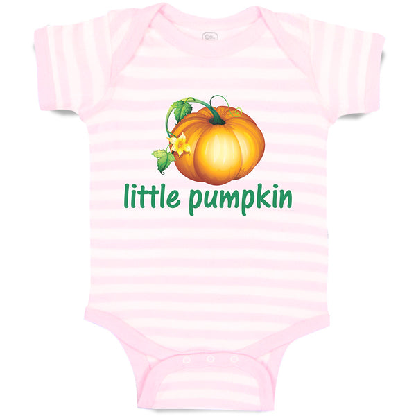 Baby Clothes Little Pumpkin Baby Bodysuits Boy & Girl Newborn Clothes Cotton