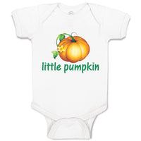 Baby Clothes Little Pumpkin Baby Bodysuits Boy & Girl Newborn Clothes Cotton