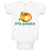 Baby Clothes Little Pumpkin Baby Bodysuits Boy & Girl Newborn Clothes Cotton