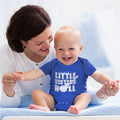 Baby Clothes Little Sisters Roll Baby Bodysuits Boy & Girl Cotton