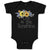 Baby Clothes Live in The Sunshine Baby Bodysuits Boy & Girl Cotton