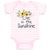 Baby Clothes Live in The Sunshine Baby Bodysuits Boy & Girl Cotton