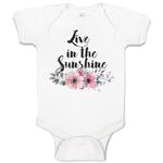 Baby Clothes Live in The Sunshine Baby Bodysuits Boy & Girl Cotton