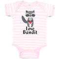 Baby Clothes Love Bandit An Ferret Animal Baby Bodysuits Boy & Girl Cotton