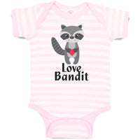 Baby Clothes Love Bandit An Ferret Animal Baby Bodysuits Boy & Girl Cotton
